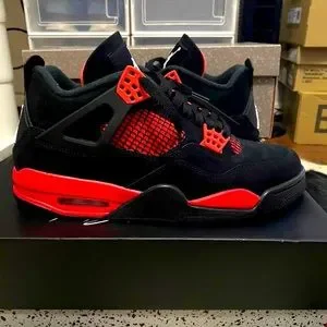 Jordan | Shoes | Jordan 4 Red Thunder Size 93 | Poshmark display picture 1